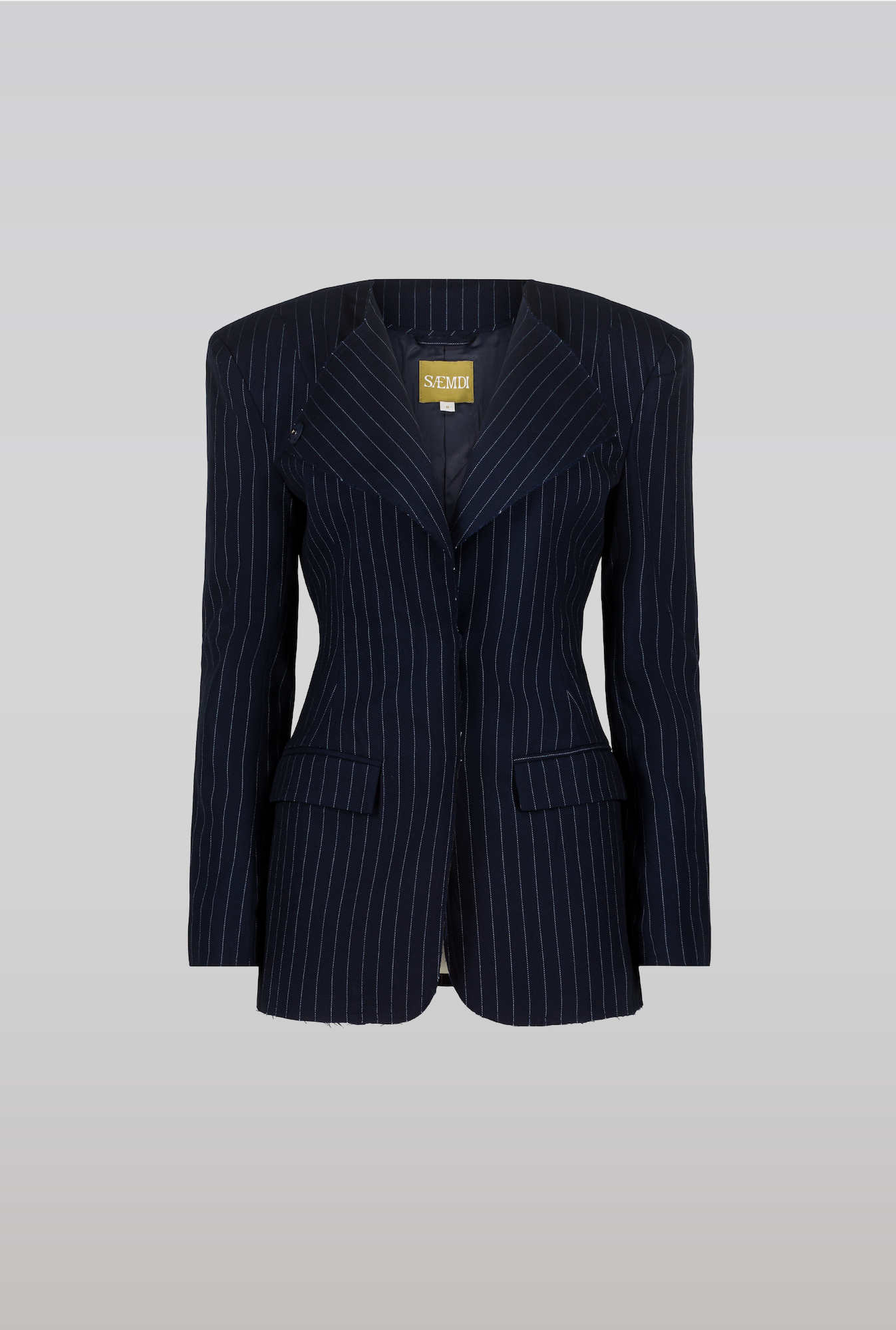 Pinstripe Suit Jacket